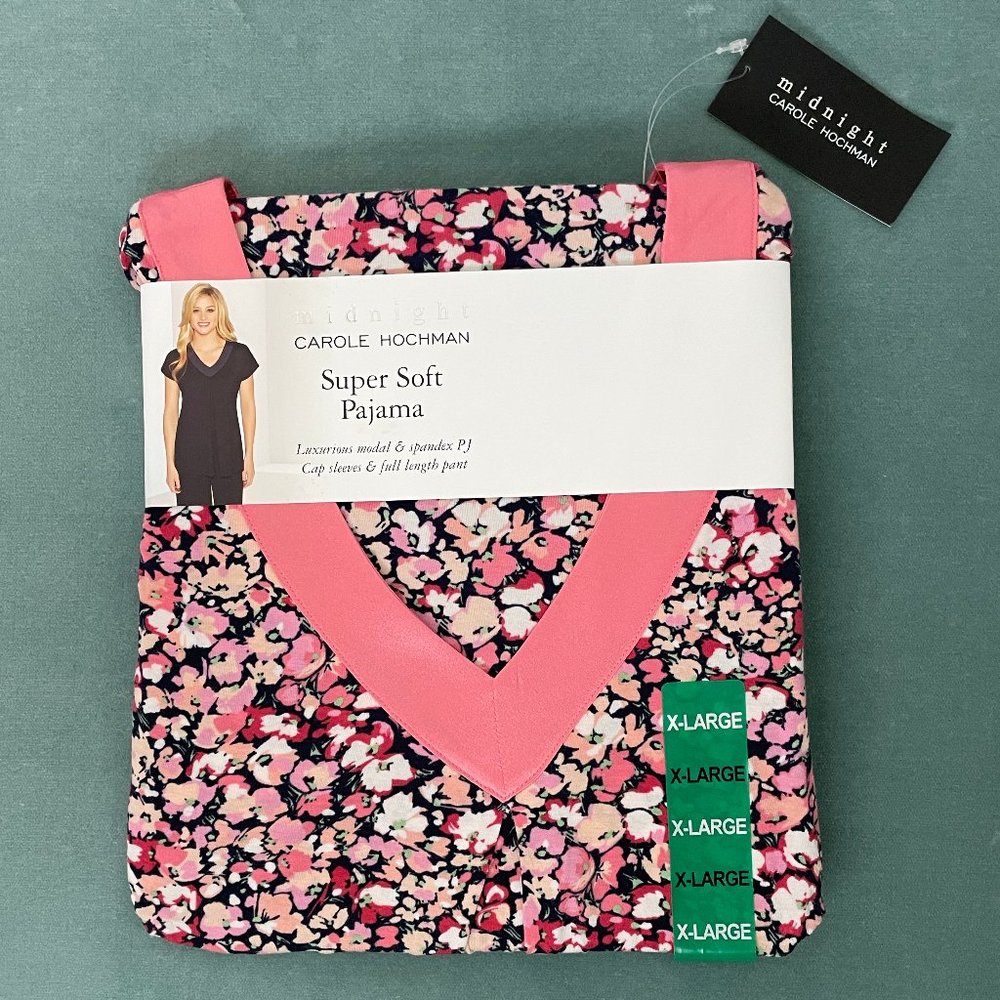 Carol Hochman Midnight Super Soft Pajama Set XL